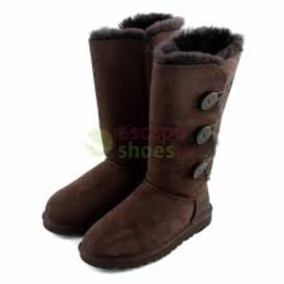 UGG  Bailey Button Triplet Woman Shoes Size 11 - Picture 2 of 7